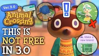 Features LOCKED Behind PAYWALL - ACNH 3.0 Update News