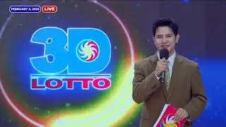 FEBRUARY 3, 2026 - PCSO 5PM Lotto Draw Results with Jhay Torres
