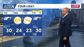 February 3 Forecast: Colder midweek before more snow in Western PA