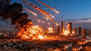 February 3st Attack! U.S. Air Force Bomb Tehran Iran with B-1B Bomber, you must see