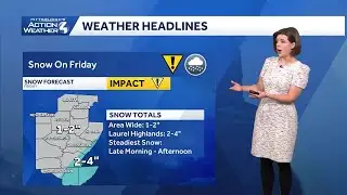February 4 | Quiet but cold before light snow, Impact Days for Western PA