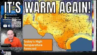 February Begins Warm Across Texas | Rain, Fire Weather, No Polar Vortex
