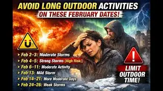 February Magnetic Storm Alert ⚠️ These Days Are the Most Dangerous