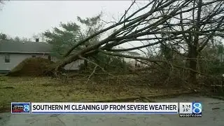 February tornadoes in Michigan very rare