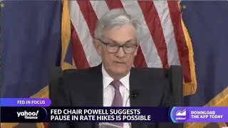 Fed Chair Powell signals a potential rate pause in panel speech