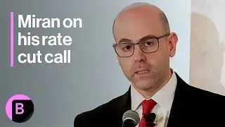 Fed’s Miran on Neutral Rate, Tight Monetary Policy, Rapid Rate Cuts