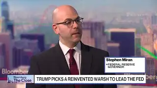 Fed’s Miran Sees Warsh as Persuasive, Respected New Chair