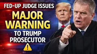 Fed-Up Judge Issues Major WARNING to Trump Prosecutor#news 