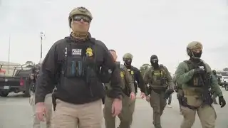 Federal agents crack down on immigration in New Orleans