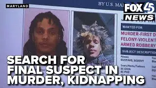 Federal agents join search for final suspect in Bethesda murder, double kidnapping case