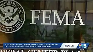 Federal judge orders FEMA to restore disaster mitigation funding