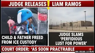 Federal Judge Slams ICE, Orders Release of 5-Year-Old Liam Ramos