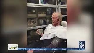 FedEx driver says he was randomly attacked while making delivery; man threw rock through window