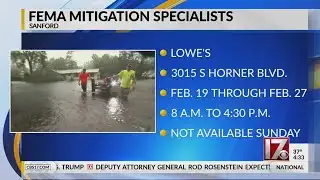 FEMA mitigation specialists in Sanford