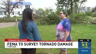 FEMA to survey tornado damage pt  2