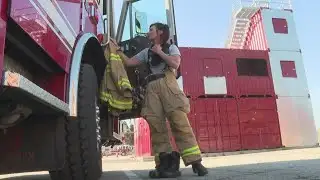 Female firefighter blazes trail for younger generations
