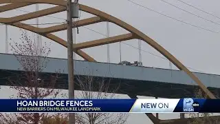 Fences installed on Hoan Bridge to improve safety