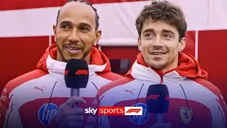 Ferrari’s Lewis Hamilton & Charles Leclerc REACT to first day in the SF-26 👀
