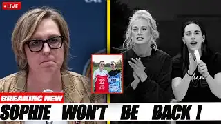 “FEVER GM CONFIRMS Sophie Leaving Indiana — Caitlin Clark DEVASTATED!(GOOD BYE)"