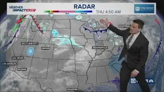 Few light snow chances ahead as clippers aim toward Indiana through next week