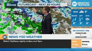 Few showers this morning