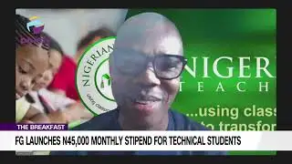FG Launches N45,000 Monthly Stipend For Technical Students