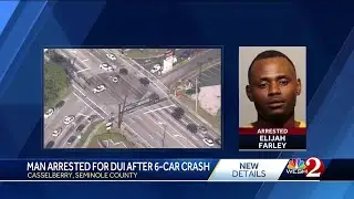 FHP: Man facing DUI charges after multi-vehicle crash in Seminole County