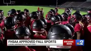 FHSAA votes to allow 2020 fall sports