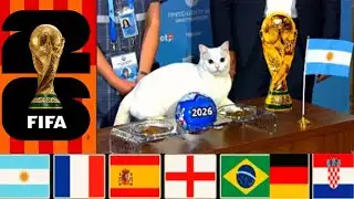 FIFA 2026 Final Prediction by Cat  Argentina vs Brazil Officials