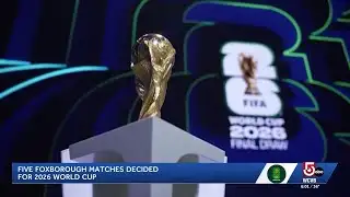 FIFA announces schedule for World Cup matches at Gillette Stadium