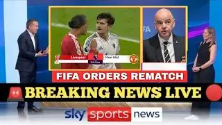 FIFA ORDERS REMATCH! MAN UNITED GIVEN MASSIVE ADVANTAGE AFTER VAR ADMITS RIGGING