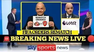 FIFA SHOCKER: SUNDERLAND GOAL VOIDED, IMMEDIATE REMATCH ORDERED VS ARSENAL AFTER VAR ERROR ADMISSION