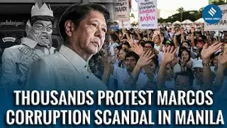 Filipinos Protest Flood-Control Scandal, Linking Corruption to Typhoon Deaths | Philippines Protest