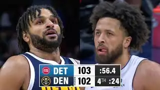 Final 2:40 WILD ENDING Pistons vs Nuggets 👀 | January 27, 2026