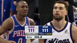 Final 4:35 CRAZY ENDING Kings vs 76ers | January 29, 2026