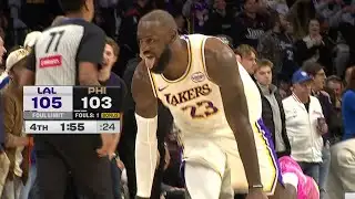 Final 4:39 WILD ENDING 76ers vs Lakers | December 7, 2025