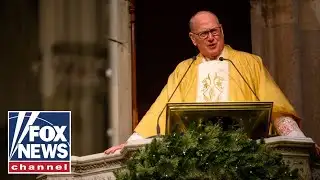 FINAL HURRAH: Cardinal Dolan holds his final Christmas mass in New York
