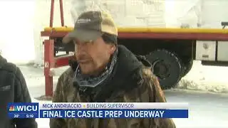 Final Ice Castle Prep Underway
