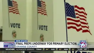 Final preps underway for Primary election