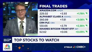 Final Trades: Amazon, Alphabet, CRH and the IBIT