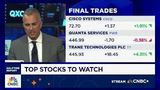 Final Trades: Cisco, Quanta Services and Trane Technologies