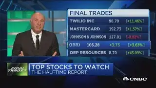 Final trades: TWLO, MA, JNJ, QEP & Biotech