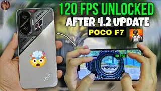 Finally 120 FPS Unlocked in Poco F7 🔥 BGMI 4.2 Update | Battery & Heating Test | Worth It in 2026?