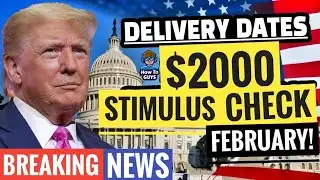 Finally!🔥$2000 Stimulus Checks💰Sending Immediately ?🎉+Social Security FEBRUARY Pay📈 SSI,SSDI?✅
