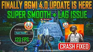 Finally 4.0 Update Is Here | Super Smooth + 120 Fps Test | Ios Crash Issue Fixed | Server Issue