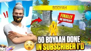 Finally 50 BOOYAH! 😱 | Subscriber ID Challenge Completed = Part 2