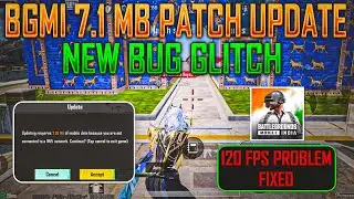 Finally 7.1 MB Patch Update | Server & Black Graphic Issue | 120 Fps Problem Solution | Oneplus 11r