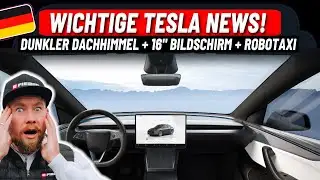 FINALLY at GIGA BERLIN: Darkened headliner + 16" screen + Robotaxi News! | FEVER