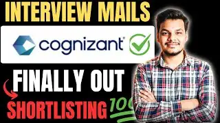 Finally Cognizant Interview Mails Out | Cognizant Results Update | Technical Interview | Questions
