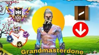 Finally Grandmaster done ✅ in 0 to 100 level challenge id-RusherYT